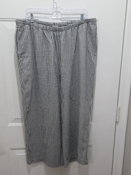 a new day Pants - a new day Black & White Gingham Women’s Casual Pants
